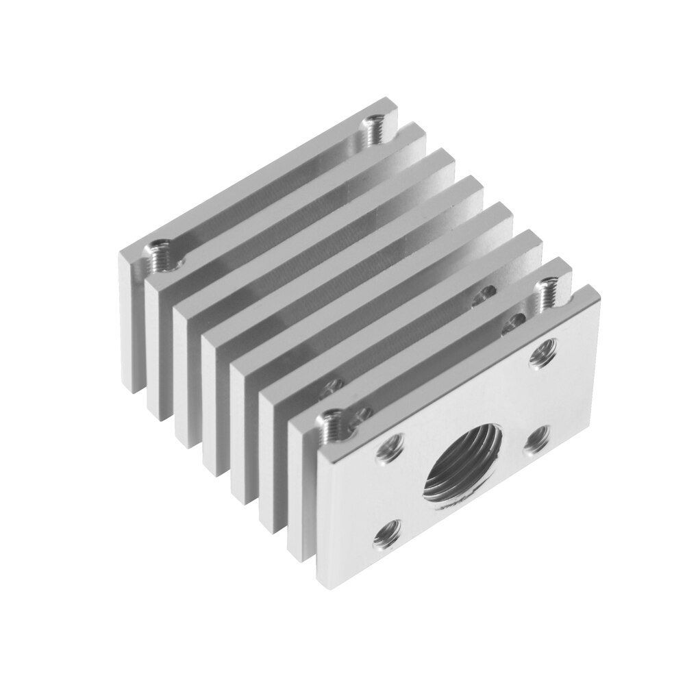 Radiador de aleación de aluminio de alta distancia para impresora 3D, piezas de impresora 3D de extrusión de un solo/doble cabezal, 1,75mm, extremo: NEW Single spray