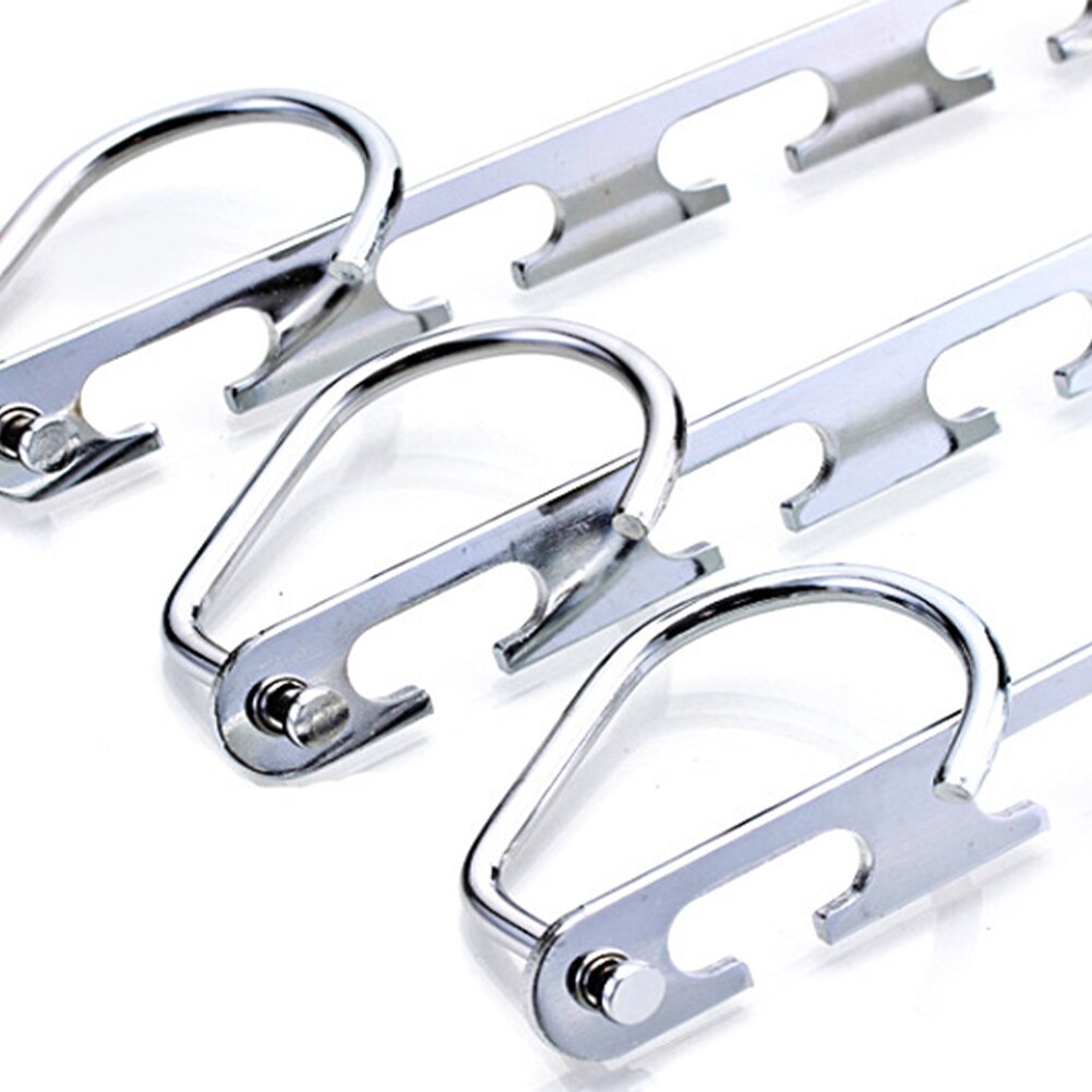 Stainless Steel Clothes Hangers Hanging Chain Metal Cloth Closet Hanger Shirts Tidy Save Space Organizer Hangers