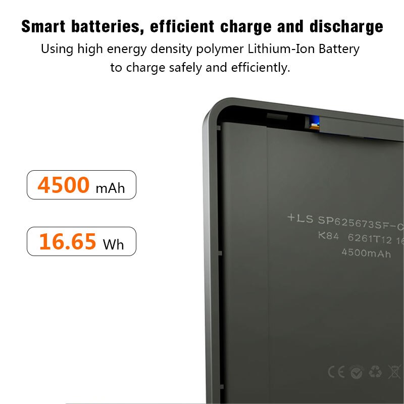 4500mAh External Battery Pack Battery Charger Case For iPhone/ Type-C/Micro-USB Samsung Ultra Thin Power Bank Potable Charger