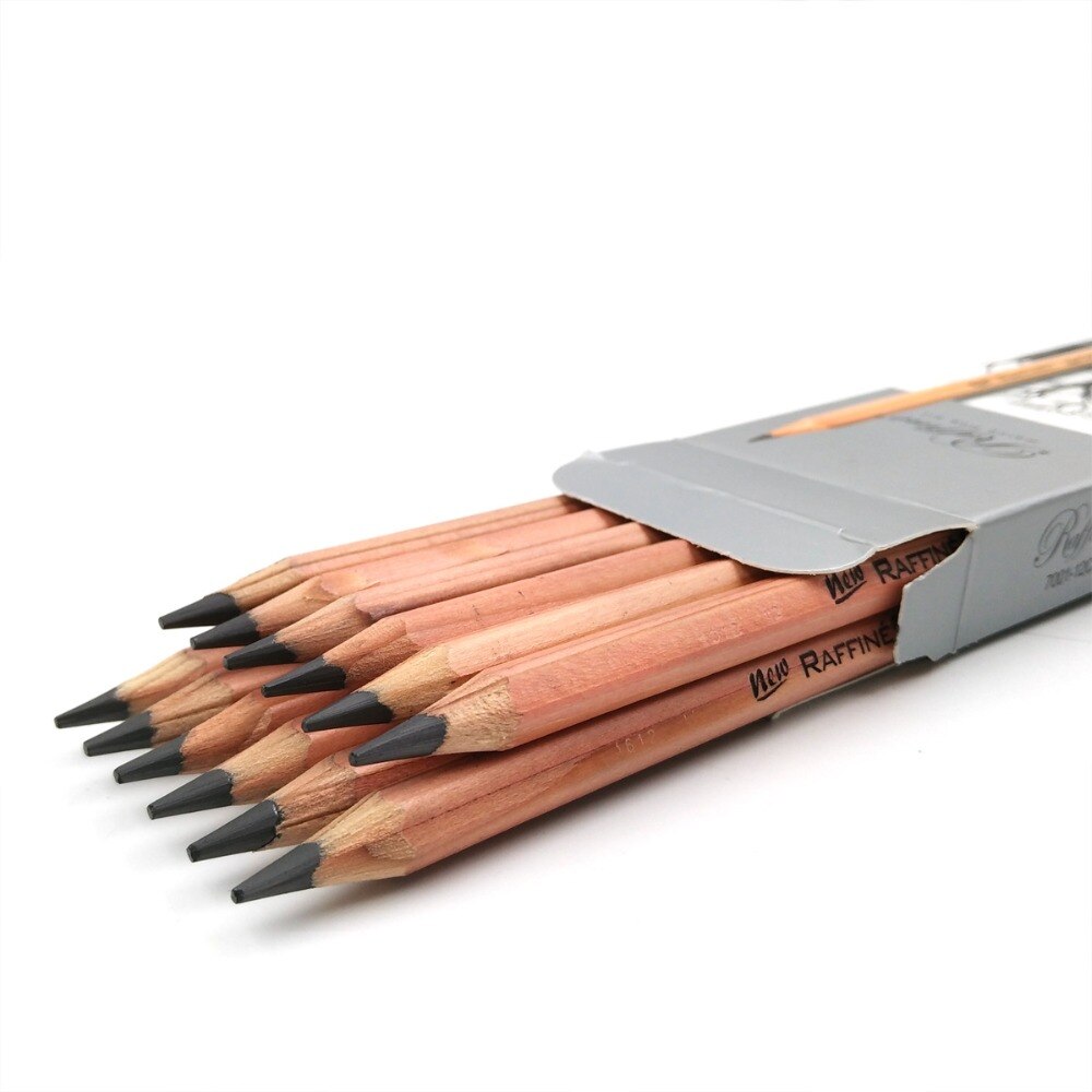 Marco Raffine Sketch Drawing Pencils Set 9B 8B 7B 6B 5B 4B 3B 2B B HB H 2H 3H Standard Pencil for Sketching Office School