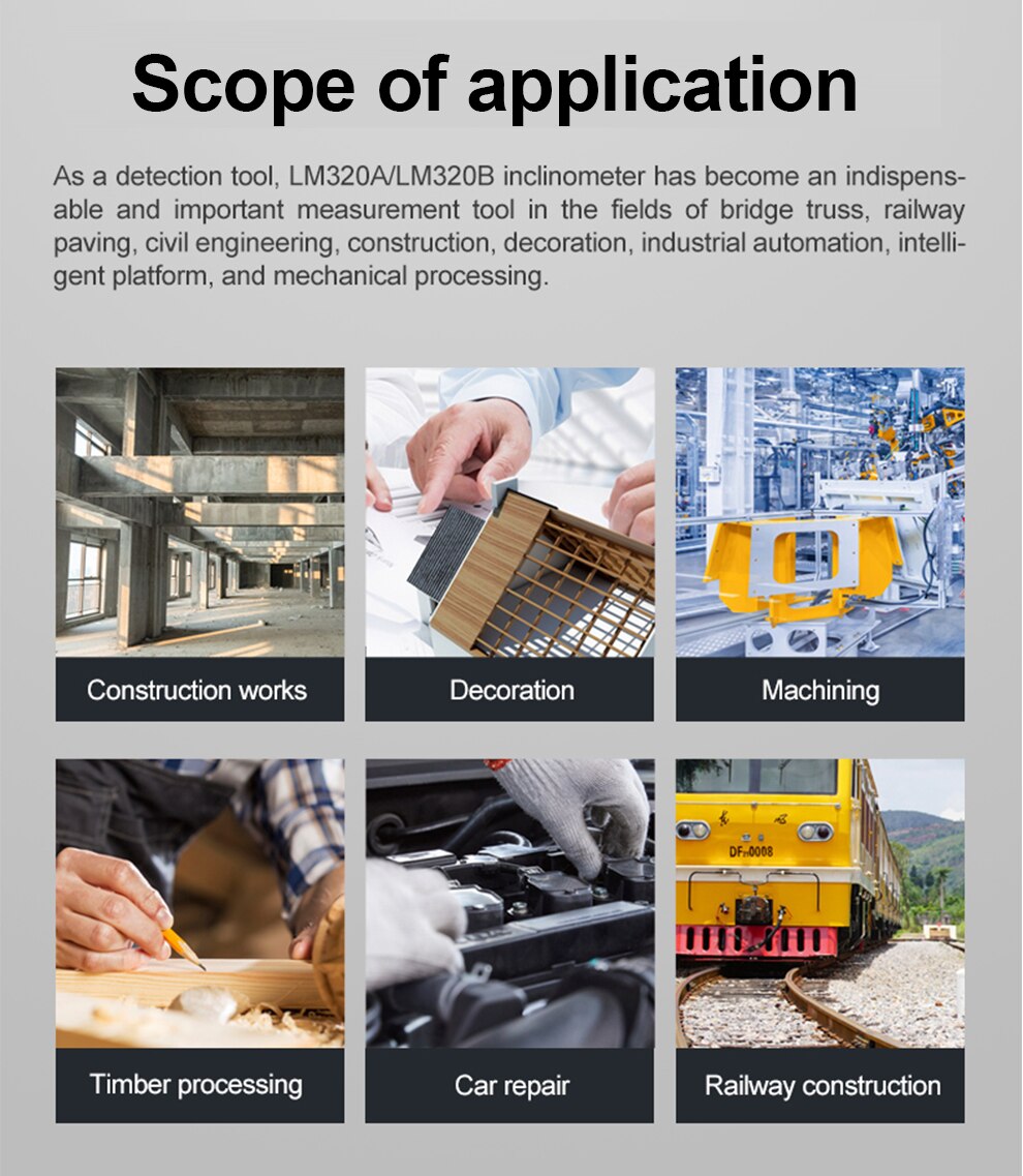 UNI-T Angle Meter Digital Protractor Angle Finder Electron Goniometer Level Meter Magnetic Base Mini Inclinometer Angle Tester