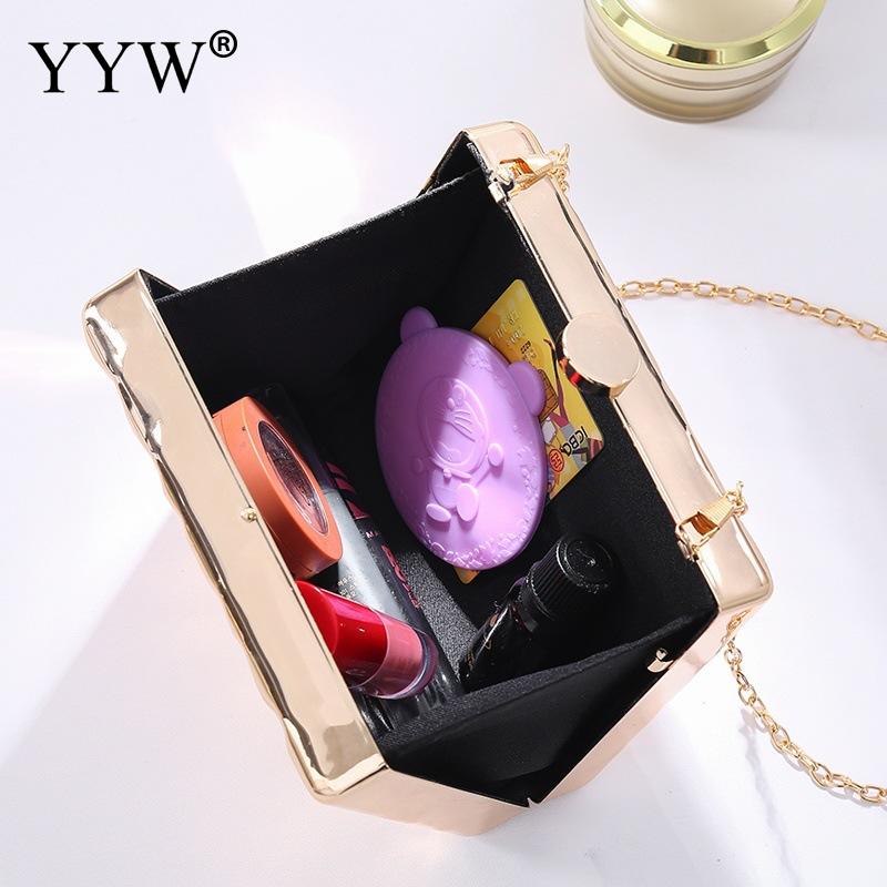 Box Bags For Women Clutch purse Wedding Party Evening Clutches women&#39;s shoulder bag Female Chain Sling Crossbody Bags