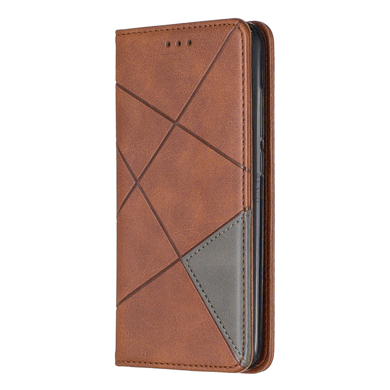 Huawei P40 Lite E fallen Magnetischen kippen fallen auf Für Fundas Huawei P 40 Lite P40 Profi P40lite E P30 p20 Lite Abdeckung Leder fallen Coque: Microfiber / Braun