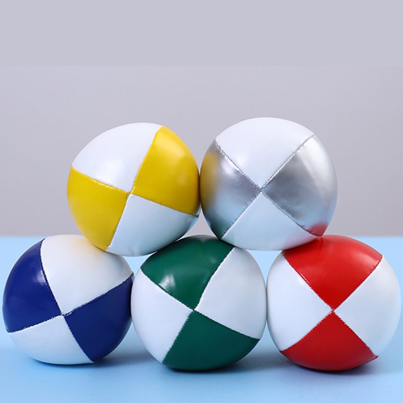 Children‘S Outdoor Sport Ball 3Pcs Juggling Balls Set Circus Balls With 4 Panel for Kids and Adults Outdoor Sport Toys