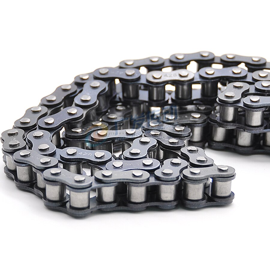 1.524 Meters Roller Chain Curve Plate Conveyor Driving Industrial Chain Carbon Steel Single Row Short Pitch