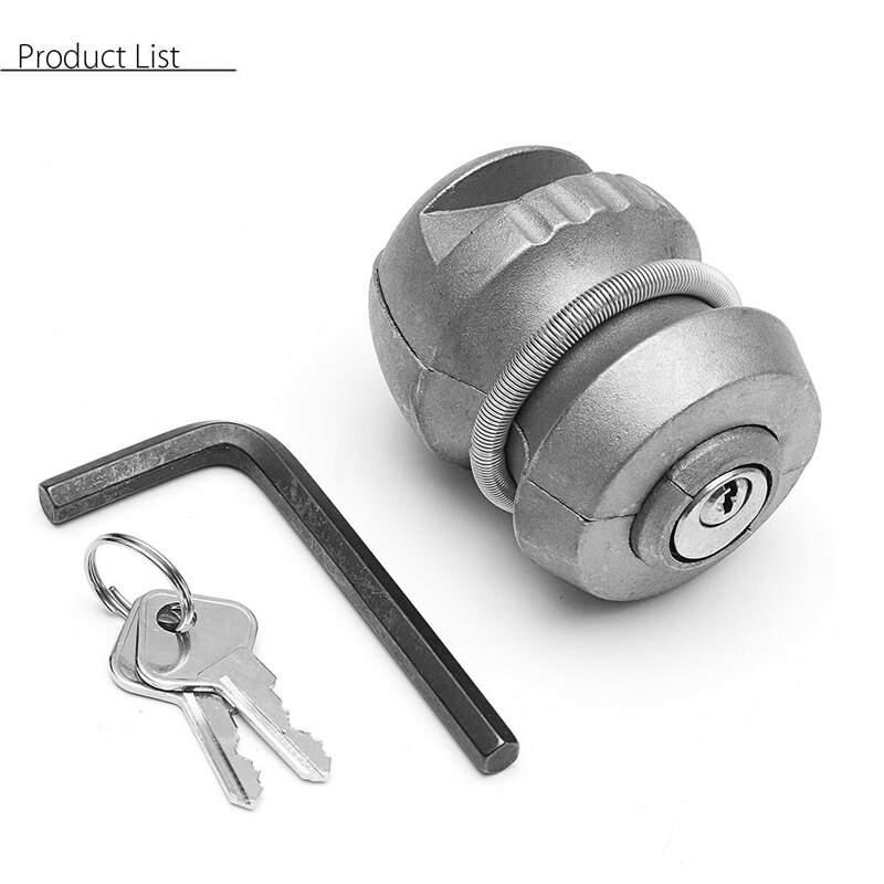 Insertable Hitch Lock Trailer Parts Coupling Tow Ball Caravan Boat Security Lock