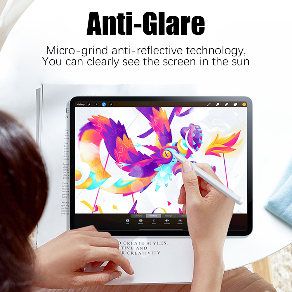 Like Paper Film Screen Protector For Ipad Pro 13 12.9 11 M3 10th Generation A16 Air 4 5 9th 10.2 Mini 6 7 Matte Film Writer