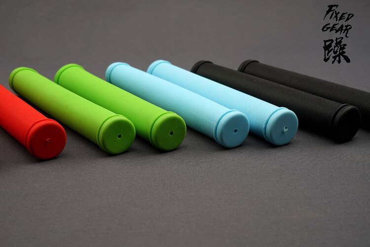 Fietsstuur Grip Voor Fixed Gear Lange Grip Rubberen Handvat Grips 17 Cm