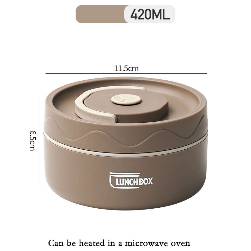 Leakproof Bento Box for Adults with Lunch Bag and Tableware Insulated Stainless Steel Lunch Box High Capacity Portable Snack Box: green