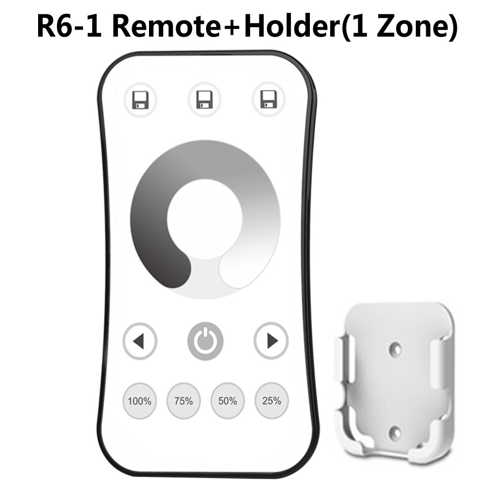 LED Light Remote Controller Diming Remote 1 Zone or 4 Zone: R6-1 Remote