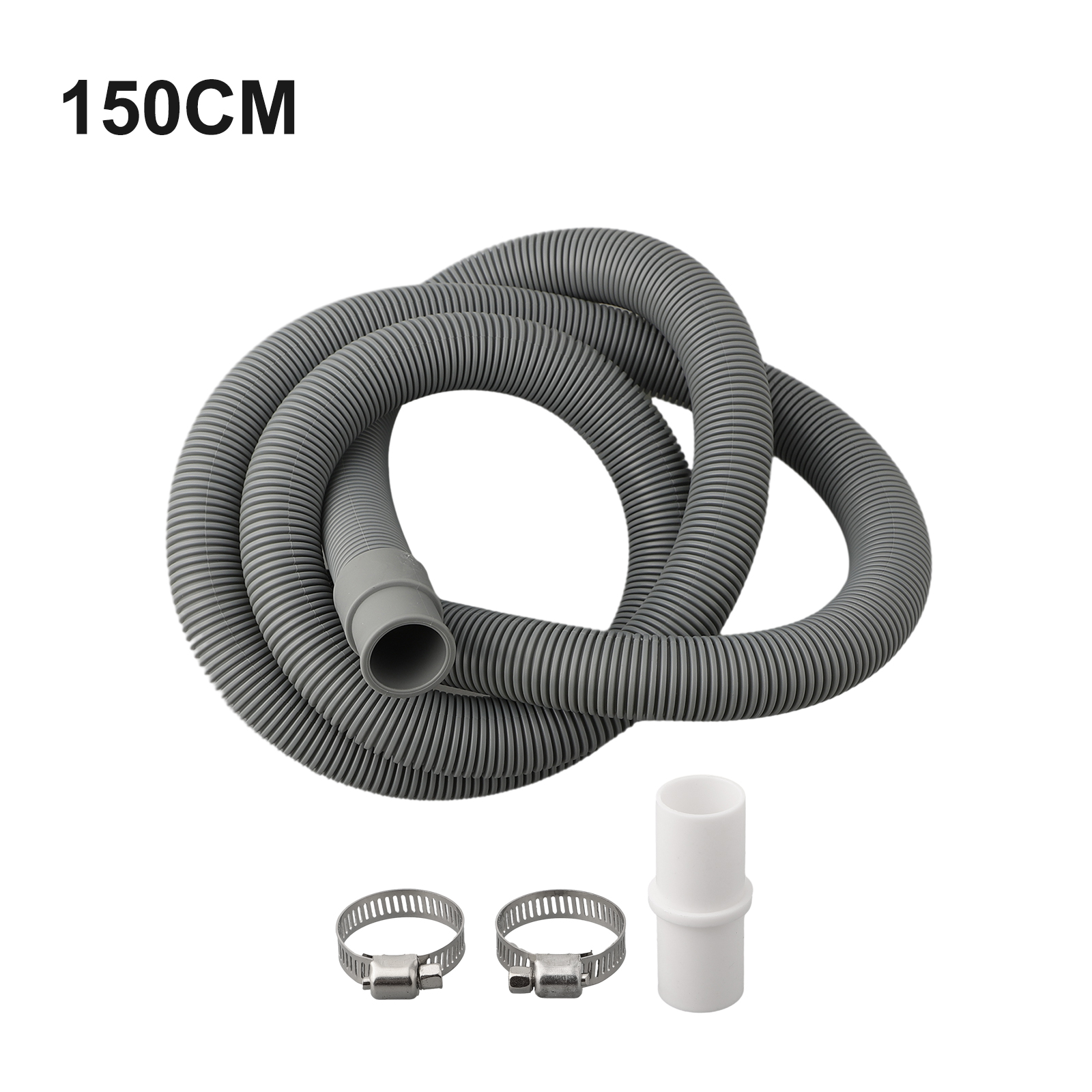 Universal Washing Machine Dishwasher Drain Hose Multi-function Drum Washing Machine Drain And Sewage Hose Extension Kit: Yellow