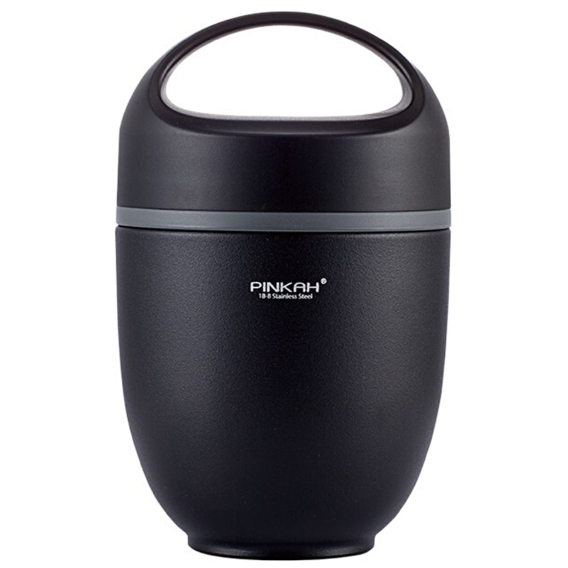 12 Hour Vacuum Insulated Lunch Box Stainless Steel Office School Portable Bento Box Thermal Leakproof Picnic Food Container Jar