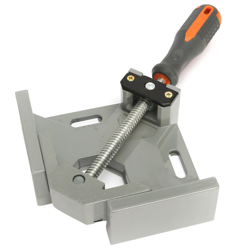 Aluminum Single Handle 90 Degree Right Angle Clamp Angle Clamp Woodworking Frame Clip Right Angle Folder Tool