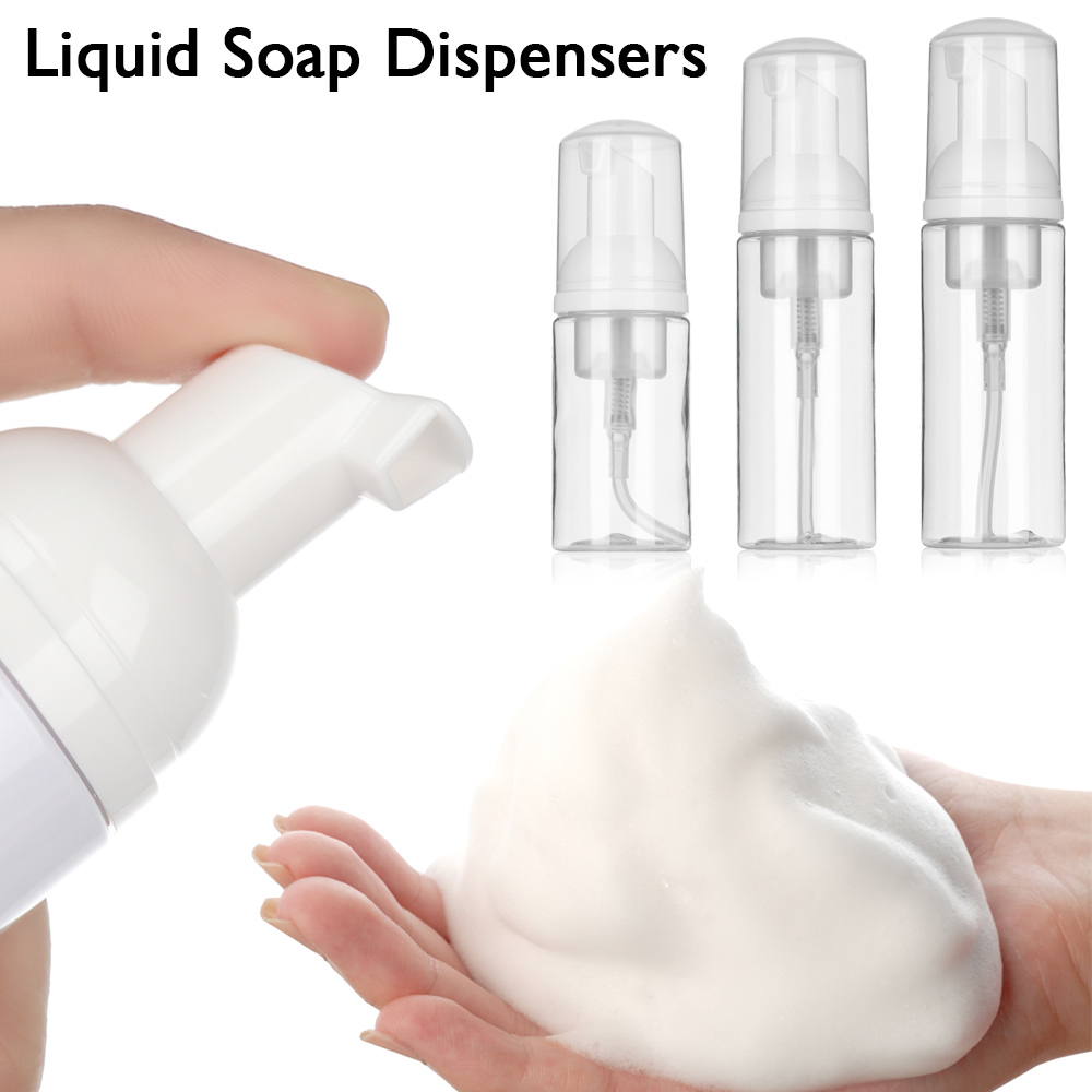 30/50/80Ml Plastic Schuim Pomp Fles Lege Gezicht Wimpers Cosmetische Fles Cleaner Zeepdispenser Schuim Fles pomp Container