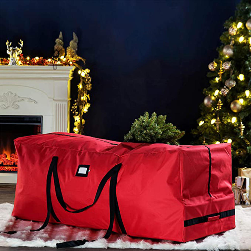 WeRChristmas Multifunctionele Kerst Opbergtas, Rood