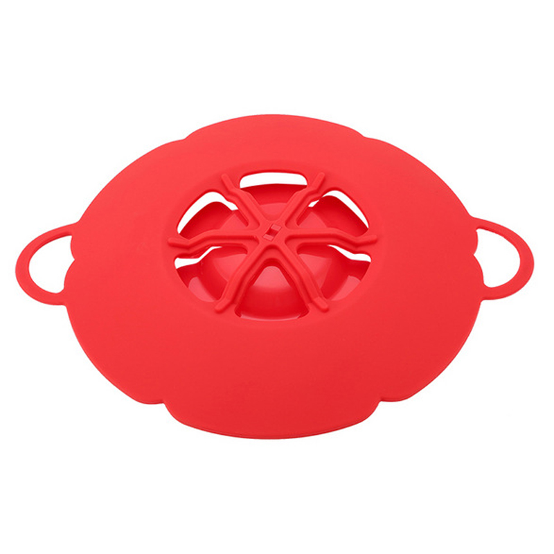 The Anti-Overflow Silicone Pot Cover Medium Green Lid Silicone Cover
