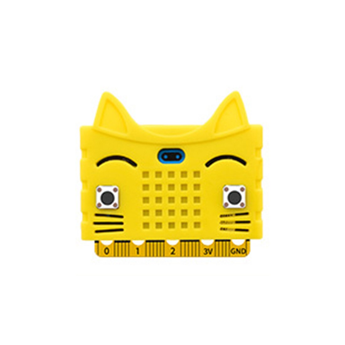 Eco-Friendly Seal/Tiger/Cat Shape Silicone Protective Enclosure Shell Cover For Micro:Bit Board Expansion Board Bue/Red/Orange: 10