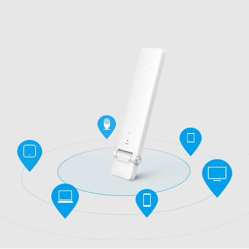 Original XiaoMi Mi WiFi amplificateur 2 routeur 300 M Mini répéteur Wi-Fi sans fil extenseur de réseau USB Version anglaise