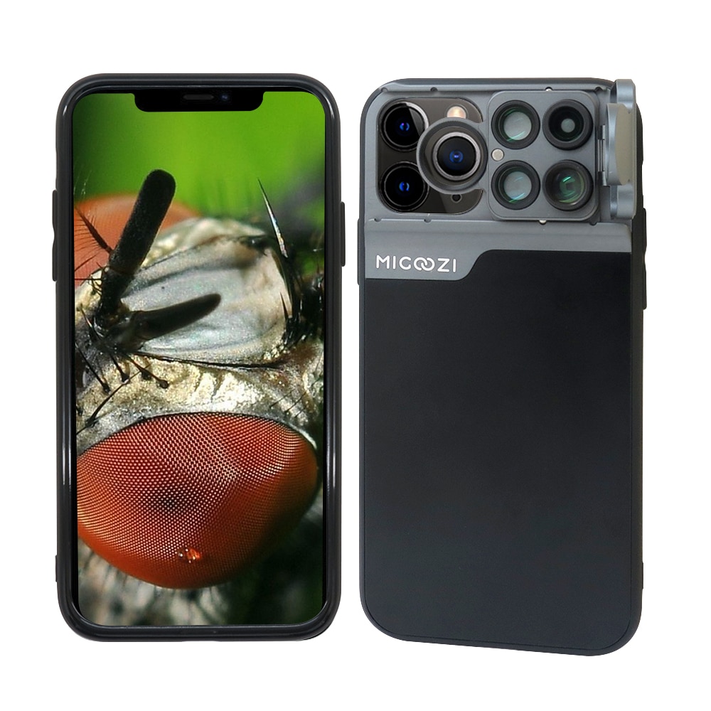 Neue Für iPhone 11 Pro Max Kamera Objektiv Kit Fisheye Weitwinkel Makro Teleskop CPL Objektiv Fall Abdeckung Für iPhone X XR XS Max 7 8 Plus
