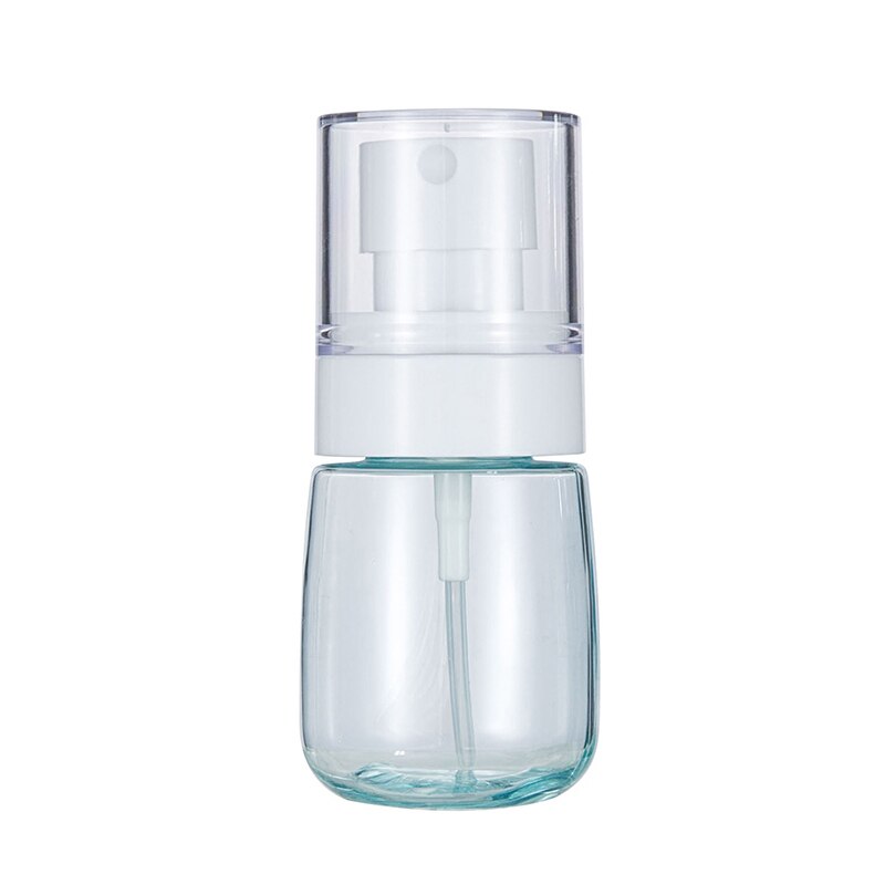 30/60ml portabla resor genomskinlig plast sprayflaska parfymflaska atomizer påfyllningsbar tom liten sprayflaska: Blå / 60ml