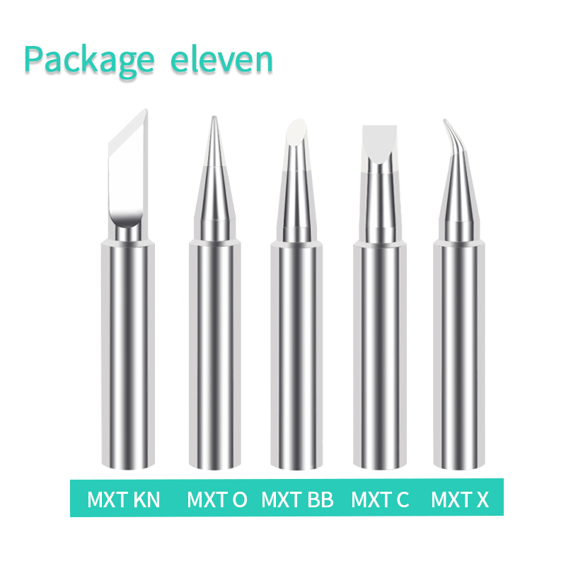 MXT Series Soldering Tips Replacement Fit For WELLER WSD71 WSDT1 WP70 Station Iron Lead Free: Navy Blue