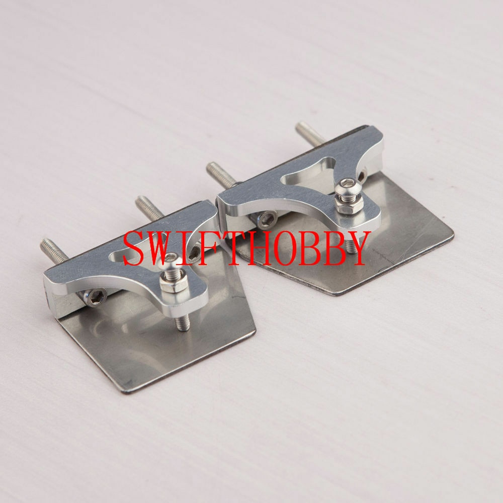 2pcs CNC Trim Tabs 38mm X 30mm set for small electric nitro rc boat