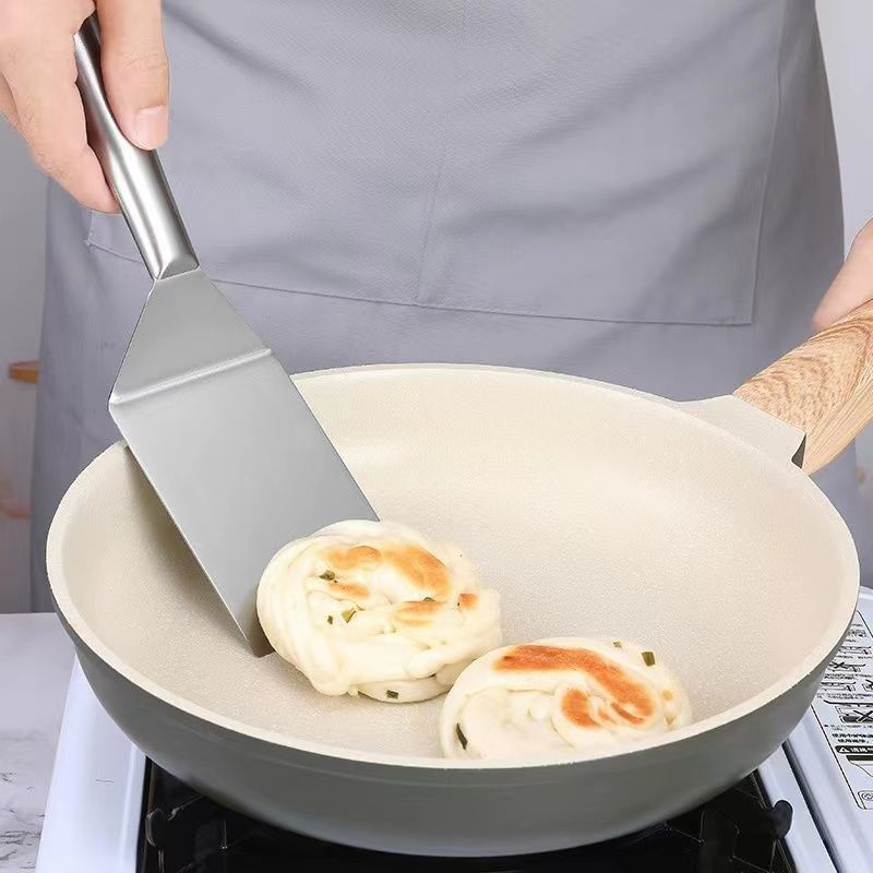 Pelle à Steak frit en acier inoxydable, cuisine multifonctionnelle, Pizza, crêpes, spatule, pâtisserie, outils de barbecue, accessoires de cuisine