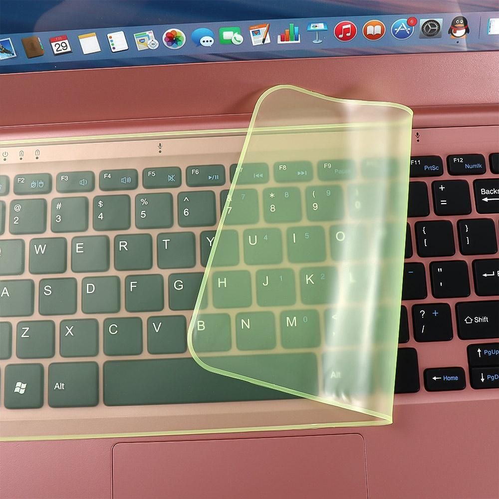 Silikon Universal- 12-17 Zoll Laptop Tastatur abdeckung Schutz wasserdicht staub dicht Notizbuch Computer Tastatur Schutz folie
