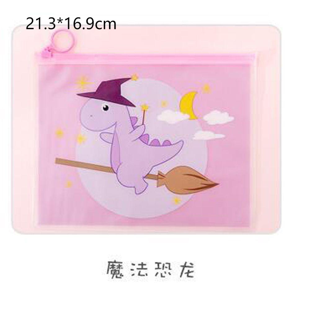 Plastic Waterproof File Envelopes with Label Pocket Snap Button School Home Work Office Organization filing folders: 04