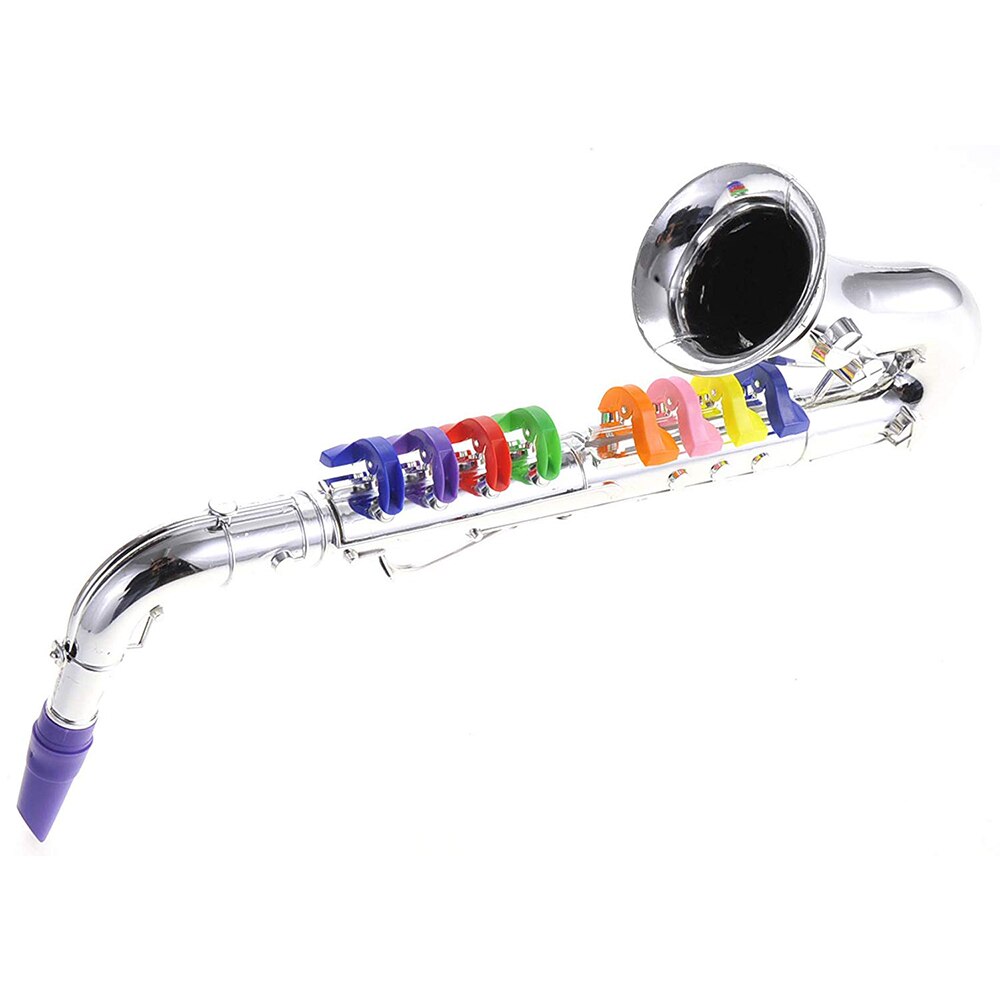 K050030 Kids Saxophone Child Mini Saxophone Musical Instrument Props Baby Music Playing Tool Children Simulation