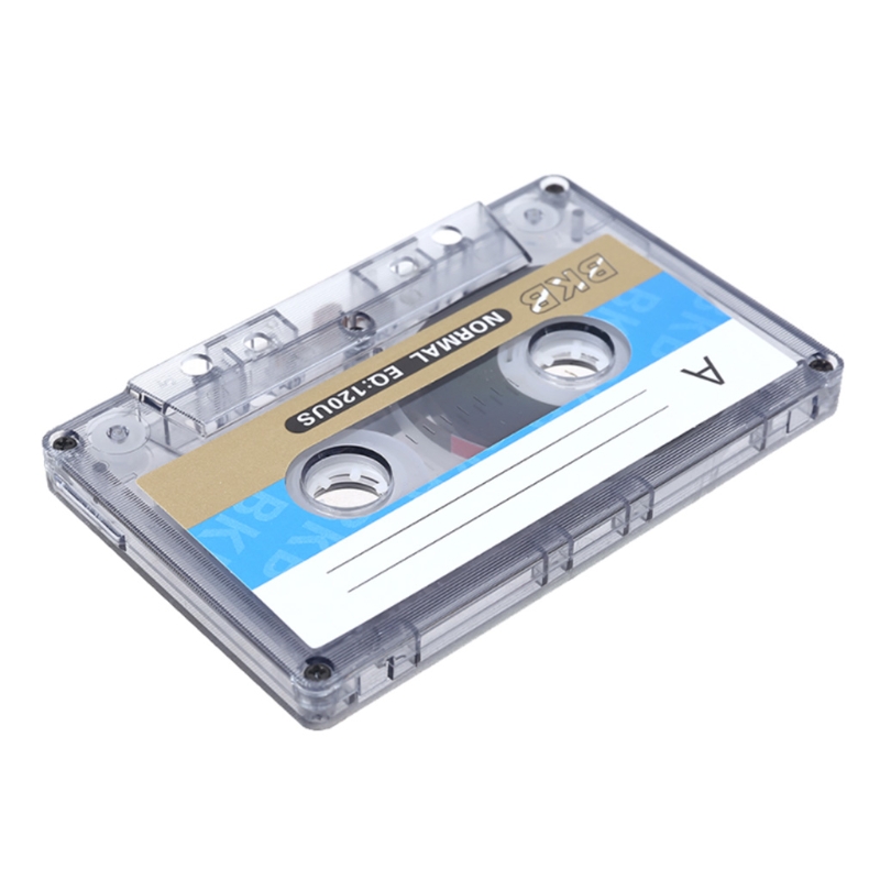 Audio Cassette Tape with 60 Minutes Convenient Recording Blank Cassette Tape Records Speech Recorder Tape And