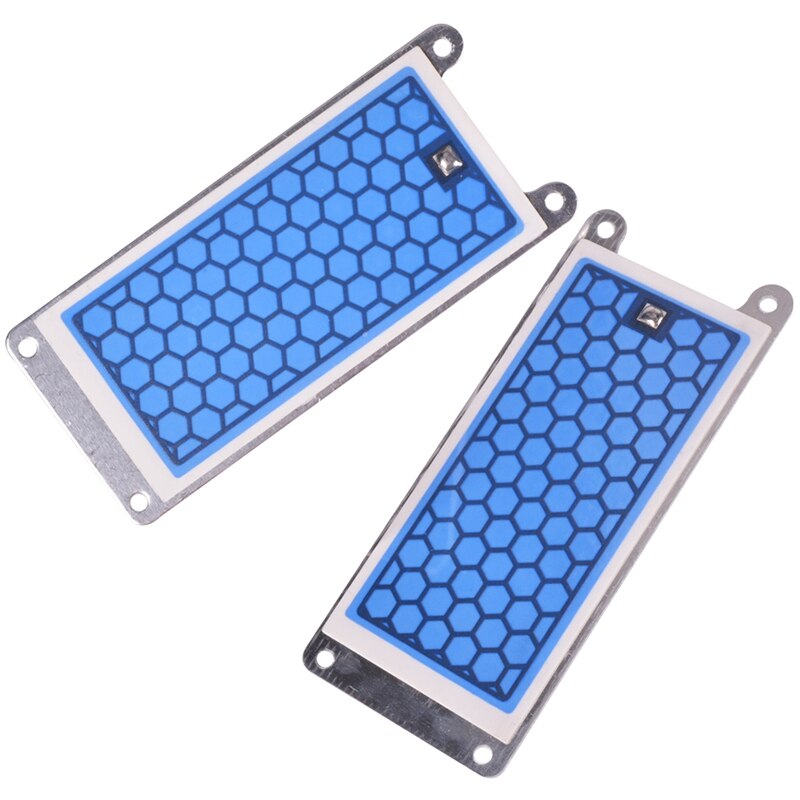 2 Piece Portable Ceramic Ozone Generator Double Integrated Ceramic Plate Ozonizer Air Water Air Purifier Parts-5G
