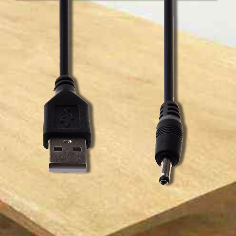 Usb To 35mm Barrel Jack 5v Dc Power Cable Grandado 