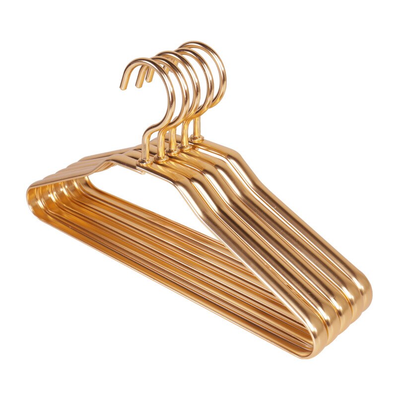 Cintre en alliage d'aluminium antidérapant | Pour enfants, espace en aluminium, aucun agent fluorescent peut être utilisé sur une tenture antidérapante de 20 ans pour rangement à la maison