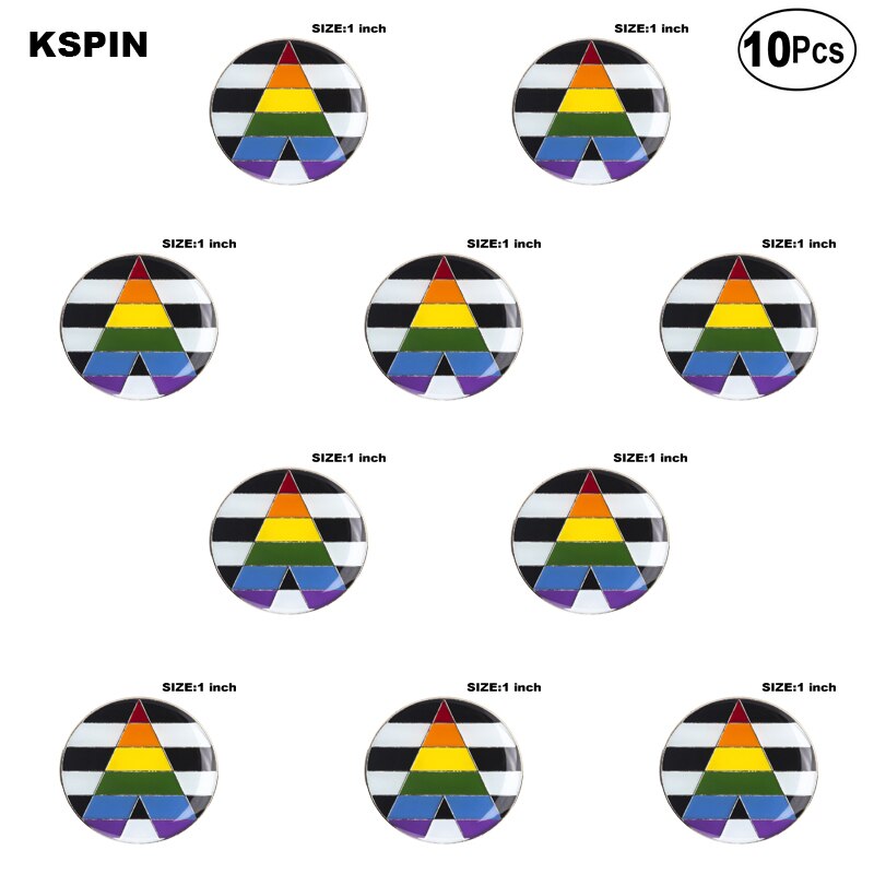 Biseksuele Pride Revers Pin Vlag Badge Broche Pins Badges 10 Stuks Veel
