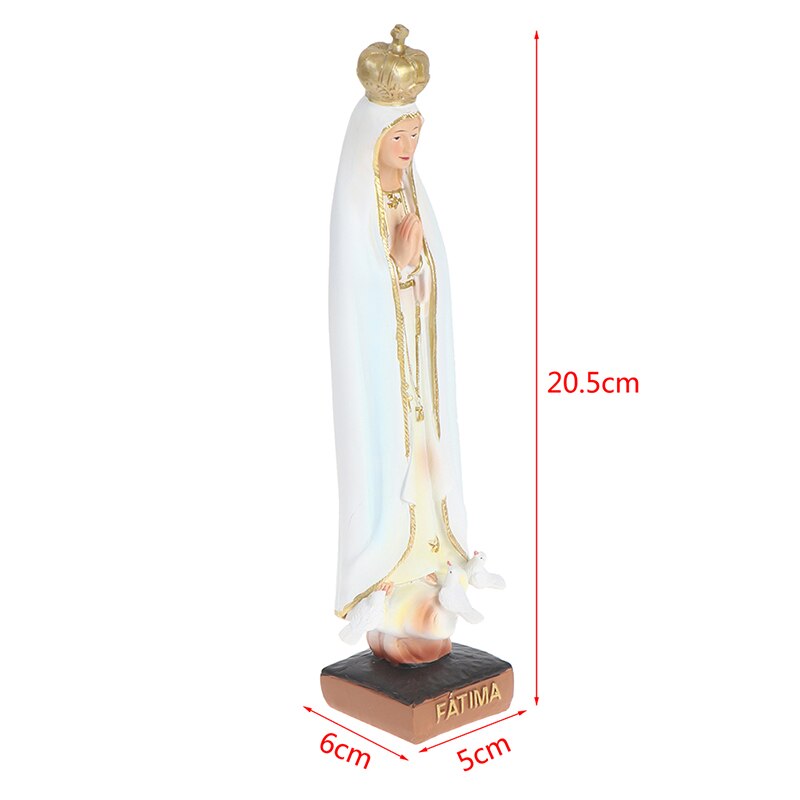1Pc Virgin Mary Statue Christianity Jesus Decor Ornaments Home Church Decor