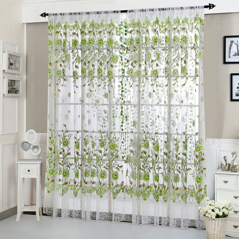 Curtains Living Room Curtains Bedroom Curtains Peony Pattern Blackout Curtains Fashionable And Modern And Practical