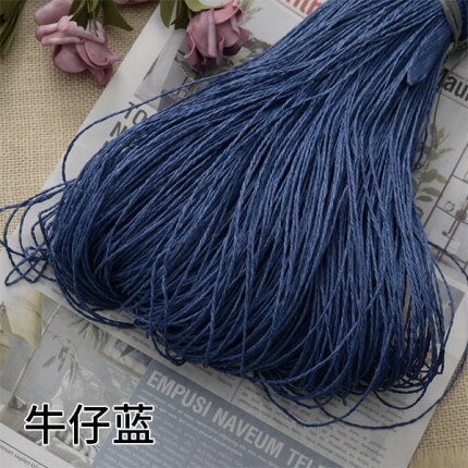 500G Raffia Stro Garen Hand Haken Garen Voor Diy Hoeden Handtassen Kussens Verpakking Wikkelen Materiaal Gehaakte Stro Hoed Lijn tas: 9