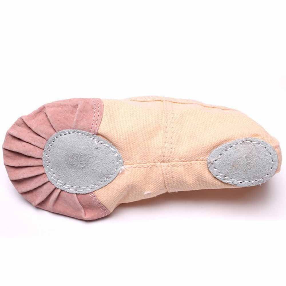 Vrouwelijke Volwassen Zachte Dansen Ballet Schoenen Voor Vrouwen Comfortabele Fitness Ademende Canvas Practice Gym Ballet Pointe Dansschoenen