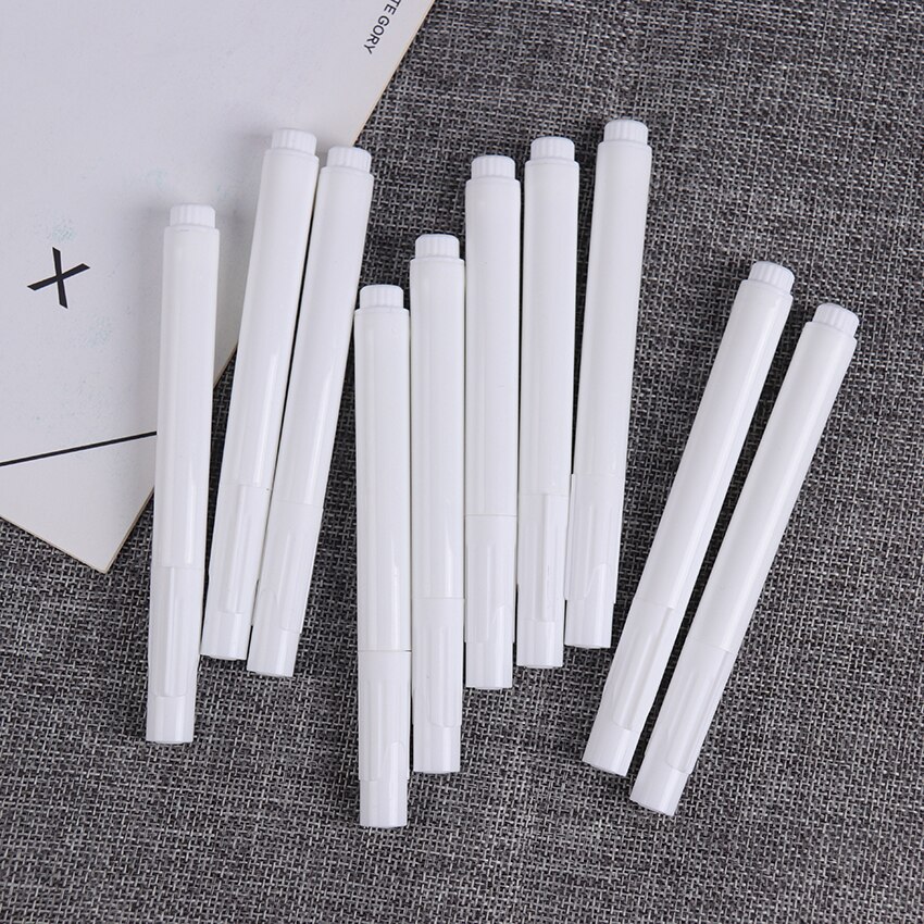 1PC Löschbaren tafel Stift Marker Weiße Flüssigkeit Kreide Glas Keramik Staub-Freies Kreide Büro Schule Kunst Marker Stift