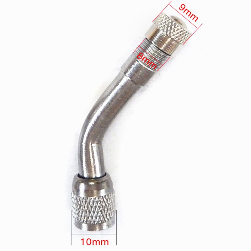 Klep Band Uitbreiding Adapter Koper Elleboog Uitbreiding Ventiel Mond 45/ 90 Graden Voor Vrachtwagen Motorfiets Fiets Auto Bandenspanning tool