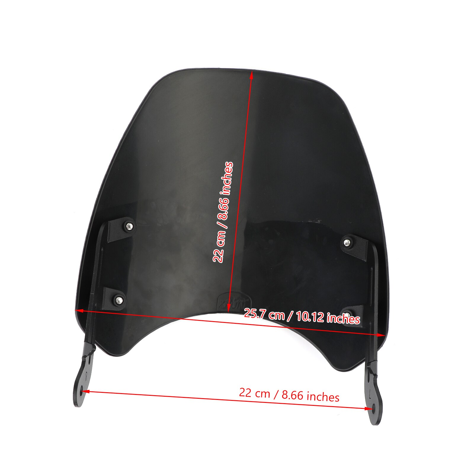 Artudatech ABS Plastic Motor Windshield WindScreen for Triumph Bonneville T100 T120 Wind Shield Motorcycle Accessories Parts