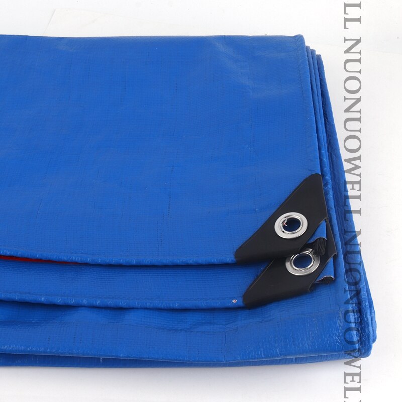 Espesor 0,32mm azul y lona naranja de PE impermeable paño jardín patio suculento coche lona balcón suculenta cubierta