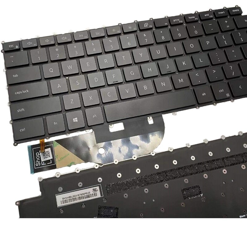 US For Dell XPS 9500 9510 9700 9710 / Precision 5550 5560 5750 5760 Laptop Replace Keyboard Wtih Backlit Eglish