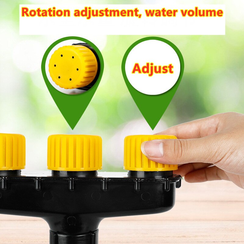 Sprinkler Verstuiver Nozzles Huis Tuin Gazon Water Sprinklers Farm Groenten Irrigatie Spray Verstelbare Sproeier Tool Poreuze