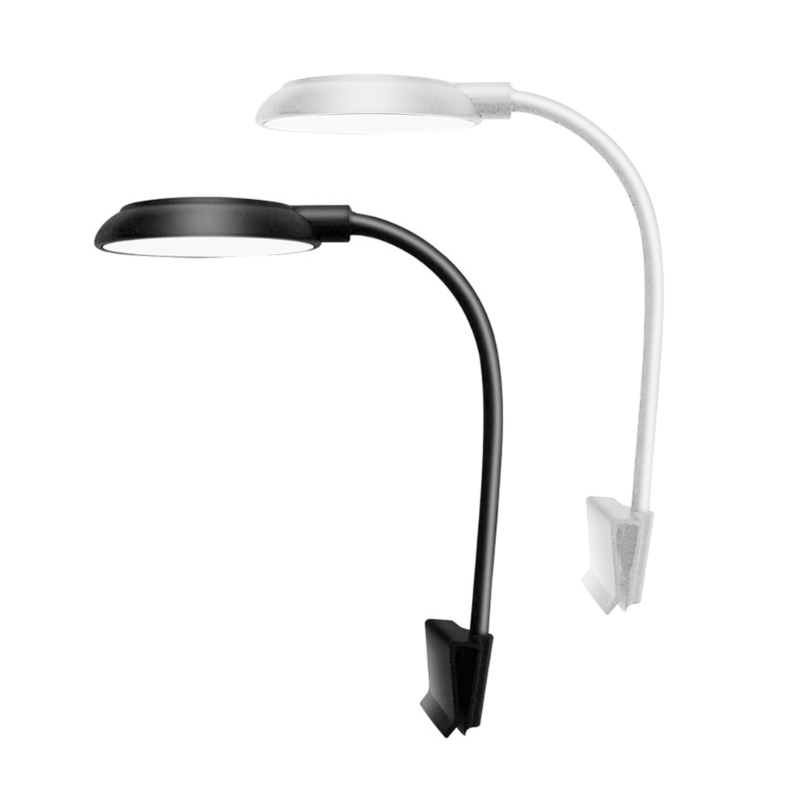 Luz de acuario con Clip LED para peceras con interruptores de alimentación separados, ahorro de energía, alto brillo, sin parpadeo