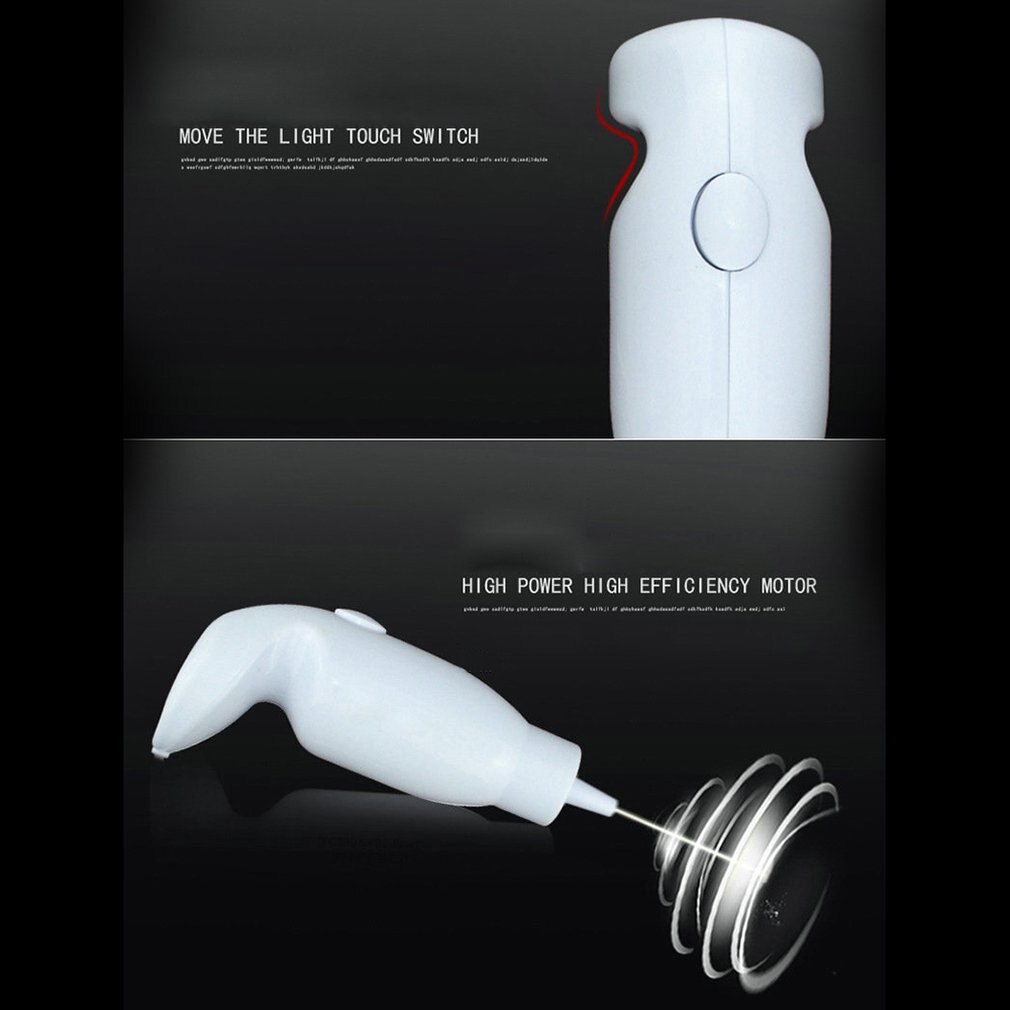 Handheld Food Mixer Baking Mixer Stainless Steel Coffee Blender Electric Hand-held Blender Mixing Fruit Juice Maker