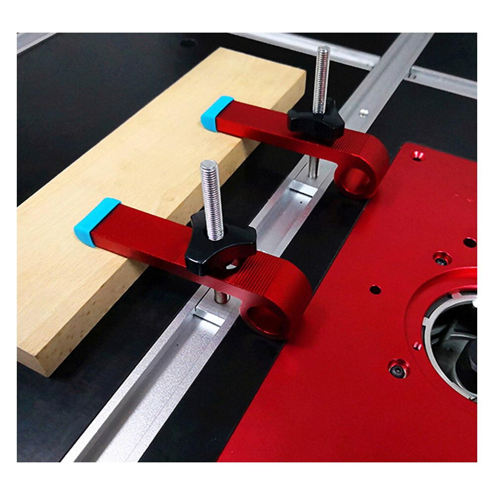 T Track Hold Down Clamps Universal Clamping Blocks Platen Miter Track Clamping Blocks M8 T-Bolt Kit