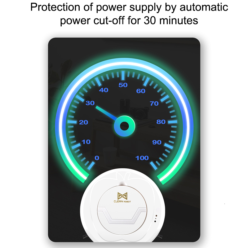 Robot Vacuum Cleaner - USB Rechargeable - Low Noise - Smart Sweeping Machine
