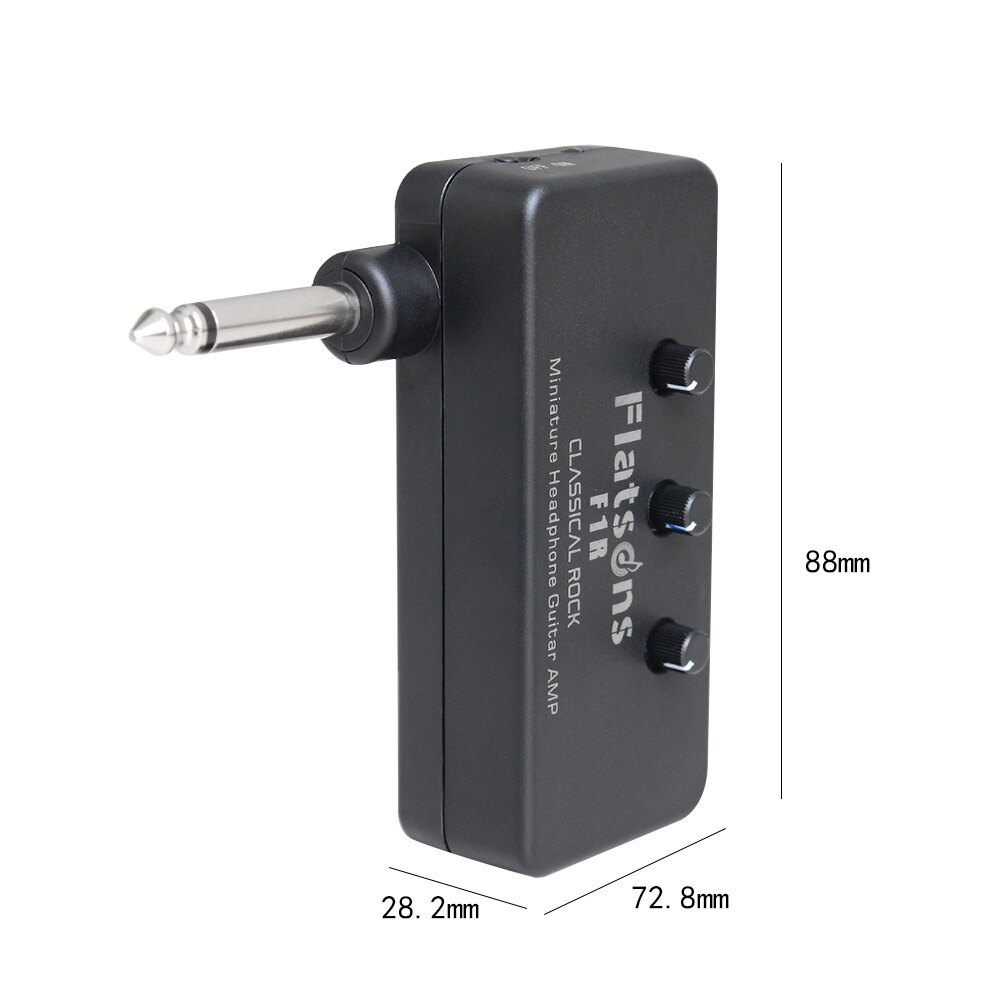 Electric Guitar Amplifier Guitar Classic Rock Headphone Amp Effect Mini Headphone Amp Built-in Distortion Effect Guitar Parts